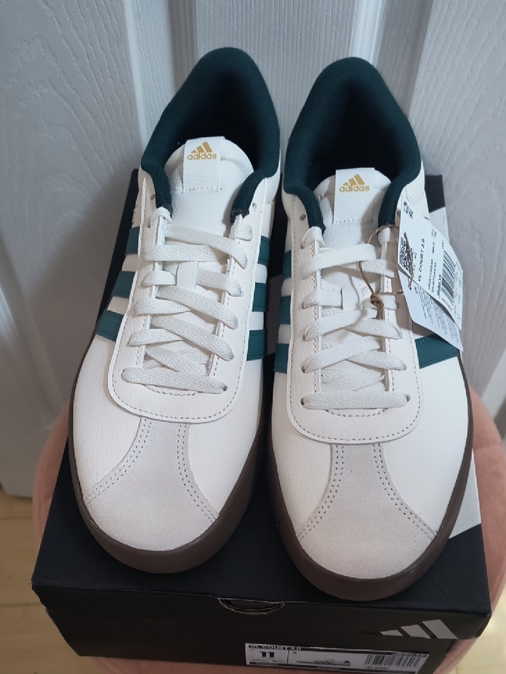 Adidas VL Court 3.0 Shoes Size 11 NIB - Picture 2 of 8